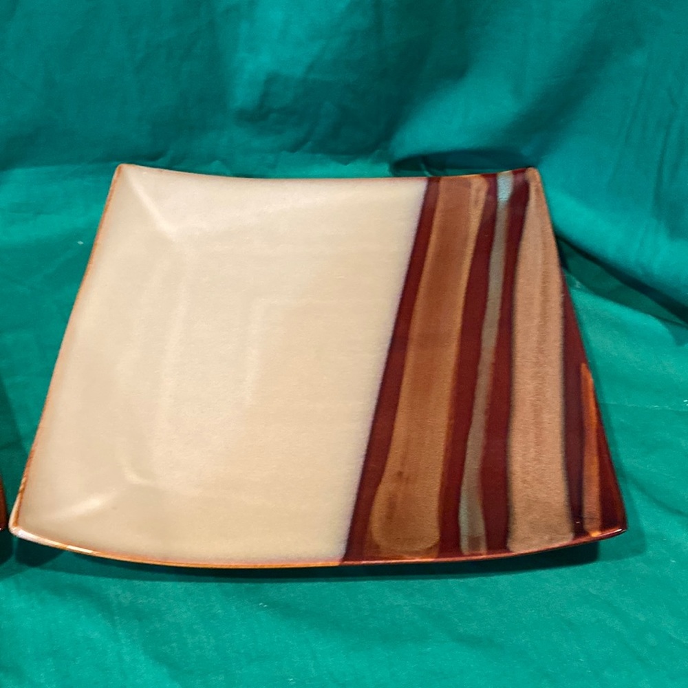 Sango Avanti Brown 4722 Dinner Plate 11"